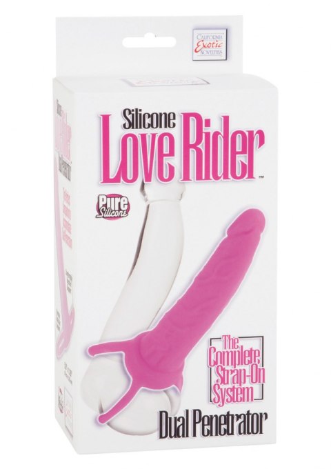 Silicone Dual Penetrator Pink Calexotics