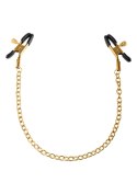Chain Nipple Clamps Gold Pipedream