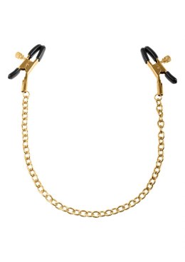 Chain Nipple Clamps Gold Pipedream