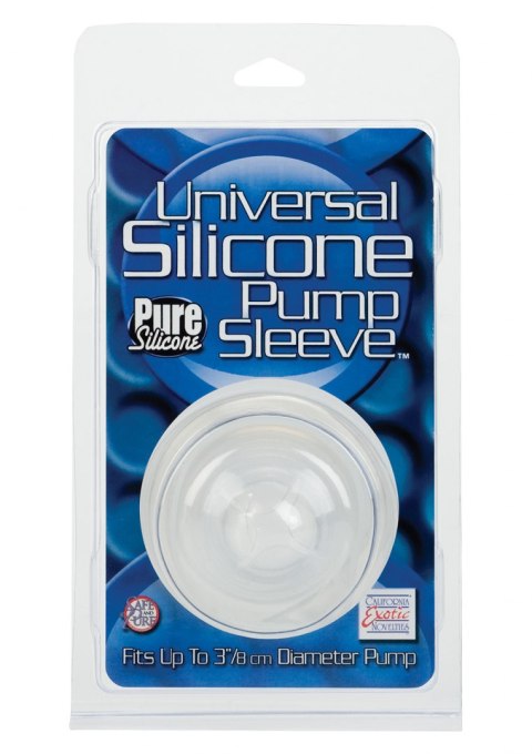 Universal Silicone Pump Sleeve Transparent Calexotics