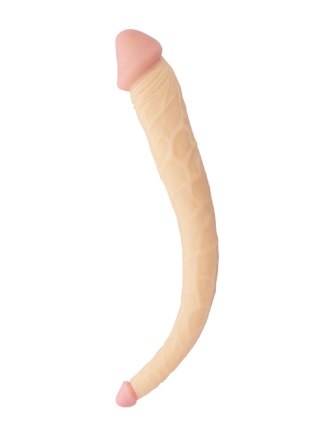 BIGSTUFF DOUBLE DONG 15INCH FLESH Dream Toys