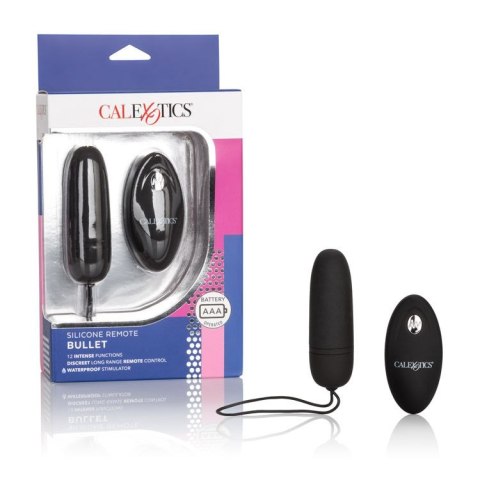 Silicone Remote Bullet Black Calexotics