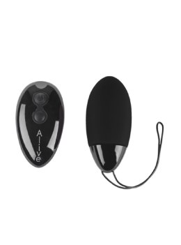Jajko/wibr-Wibrator - Magic Egg Max Remote control. Func:10.Black. AAA Alive