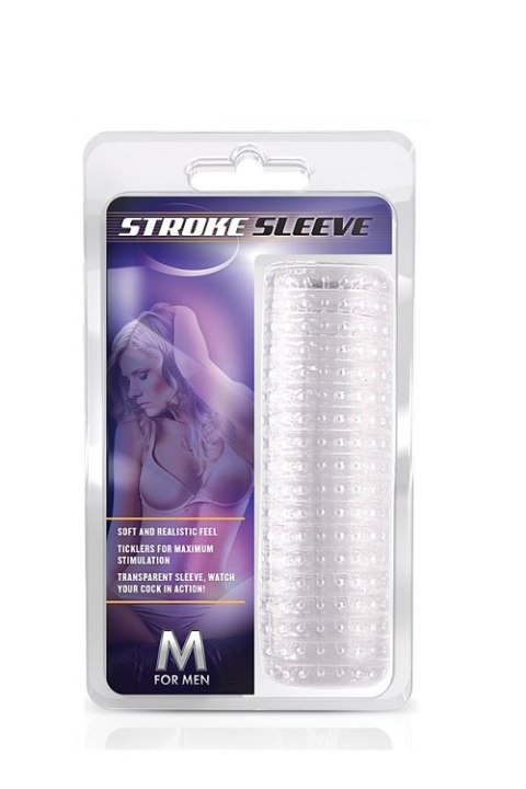 M FOR MEN STROKE SLEEVE CLEAR Blush