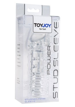 Power Stud Sleeve Transparent ToyJoy