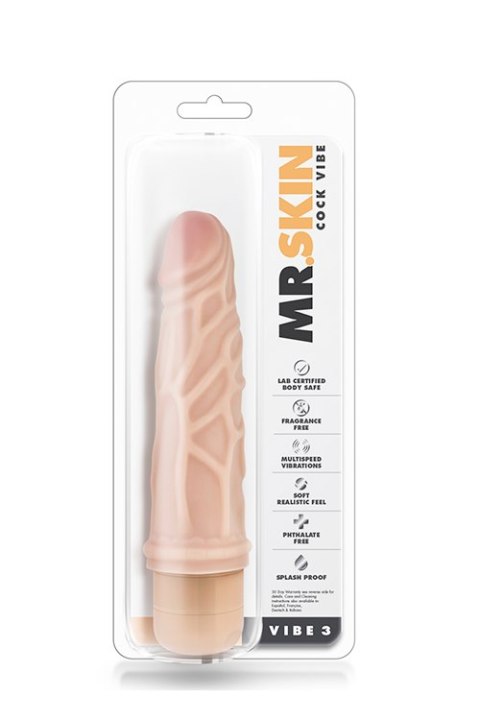 DR. SKIN COCK VIBE 3 FLESH Blush