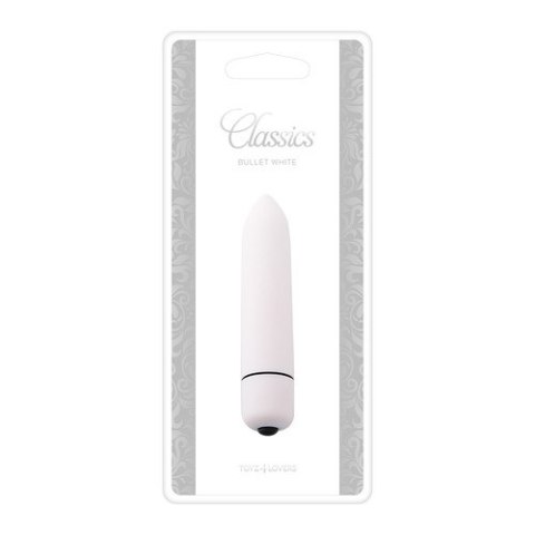 Wibrator-VIBRATORE BULLET CLASSICS WHITE Toyz4lovers