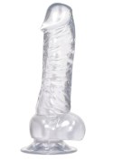 Crystal Clear Dong suction cup Crystal