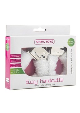 Furry Handcuffs - White ShotsToys