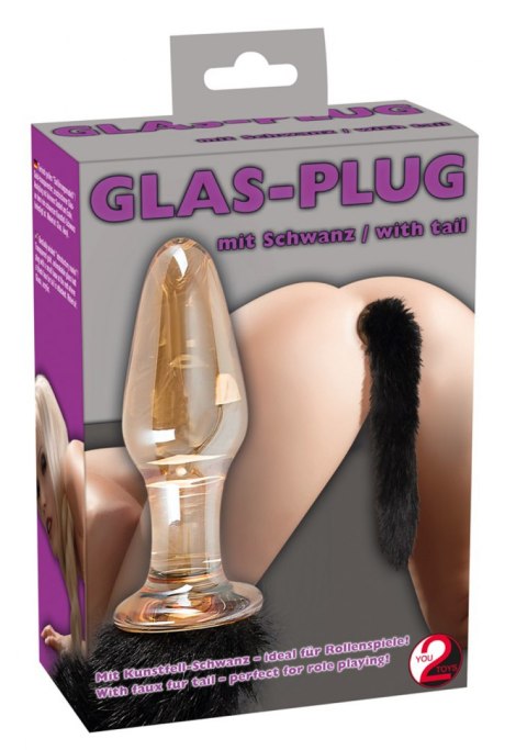 Glass Plug with Tail You2Toys