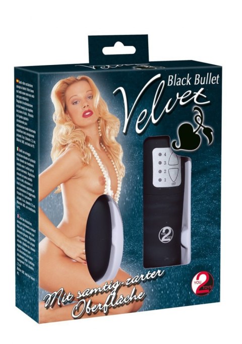 Velvet bullet black You2Toys