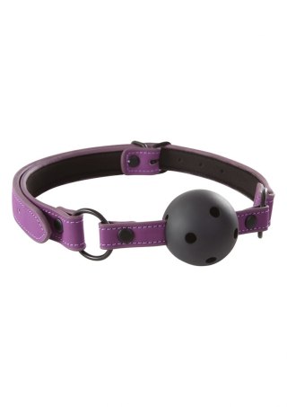 Lust Bondage Ball Gag Purple NS Novelties