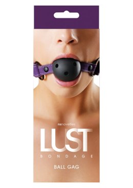 Lust Bondage Ball Gag Purple NS Novelties
