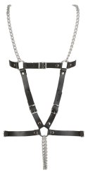 Leather Harness 2 Chains S-L ZADO