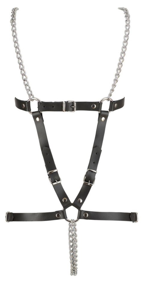 Leather Harness 2 Chains S-L ZADO