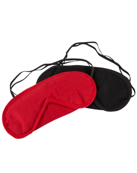 Blindfold Set pack of 2 red/bl Cottelli ACCESSOIRES