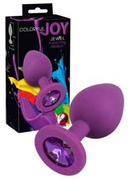 Colorful Joy Jewel Purple Plug Colorful Joy
