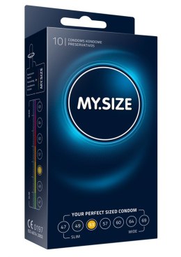 Prezerwatywy-MY.SIZE 53 mm 10er MY.SIZE