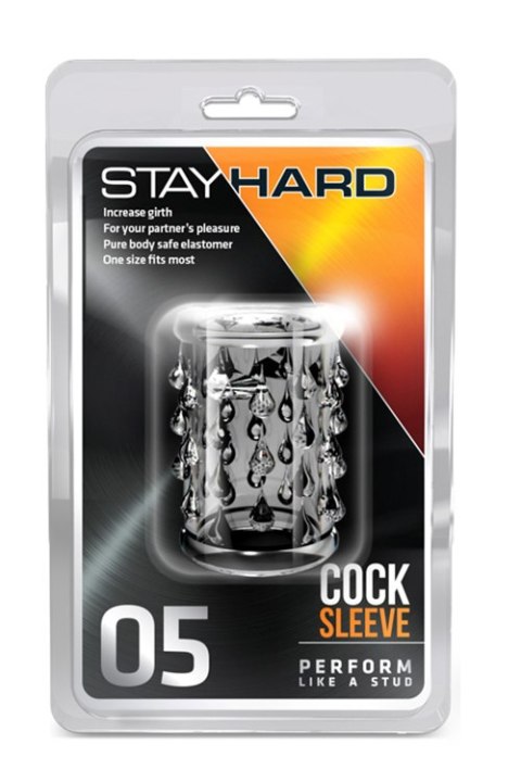 STAY HARD COCK SLEEVE 05 CLEAR Blush