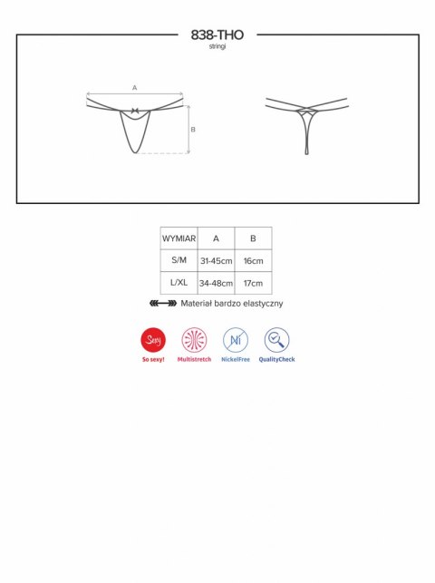 838-THO-3 stringi S/M Obsessive