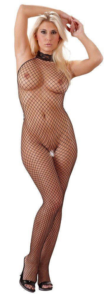 Net catsuit black S/M NO:XQSE