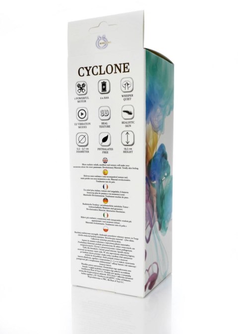 Wibrator - CYCLONE - 12function vibrator B - Series Weather