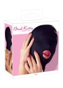 Head mask mouth black BK Bad Kitty
