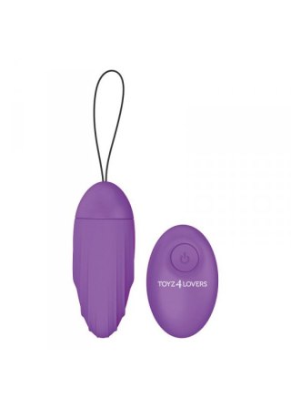 Jajko/wibr-OVETTO VIBRANTE ELYS RIPPLE EGG REMOTE CONTROL PURPLE Elys