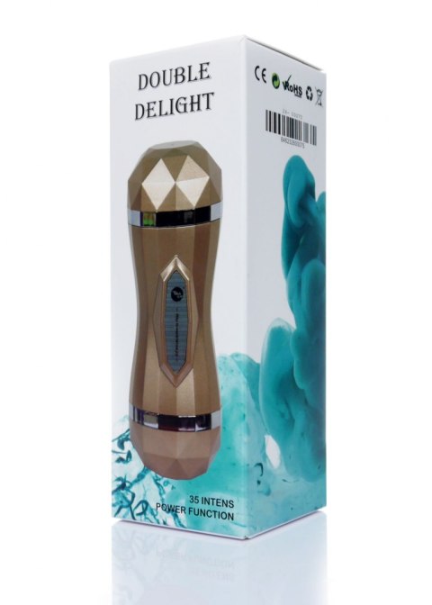 Masturbator - Vagina Double Delight 35 function USB B - Series Lyla