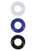 Zestaw Pierścieni erekcyjnych - Cock Ring Set-color B - Series Lyla