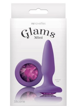 Glams Mini Rainbow Gem Purple NS Novelties