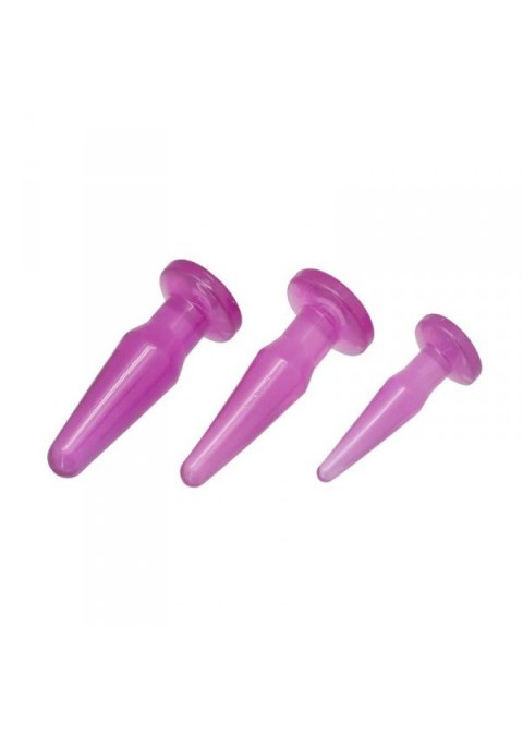 Plug-TPE ANAL PLUG 3 SIZES/ SET Toyz4lovers