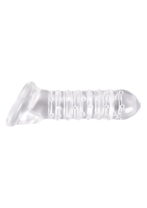 Ribbed Sleeve Transparent NS Novelties