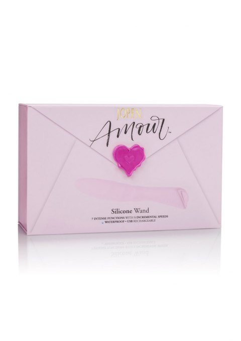 Amour Silicone Wand Pink JOPEN