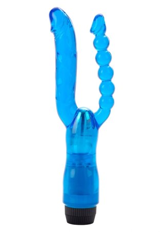 Dual Penetrator Vibrator Blue Calexotics