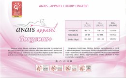 Carinola pink chemise XL+ (różowa halka) Anais