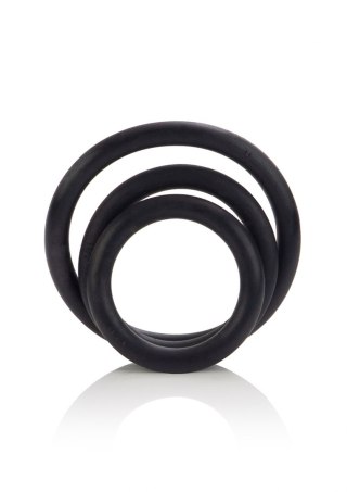 Rubber Ring - 3 Piece Set Black Calexotics