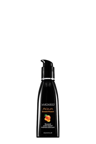 WICKED AQUA SWEET PEACH FLAVORED 60ML Wicked Sensual Care