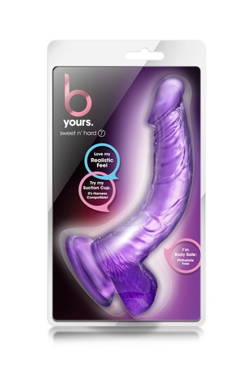 B YOURS SWEET N HARD 7 PURPLE Blush