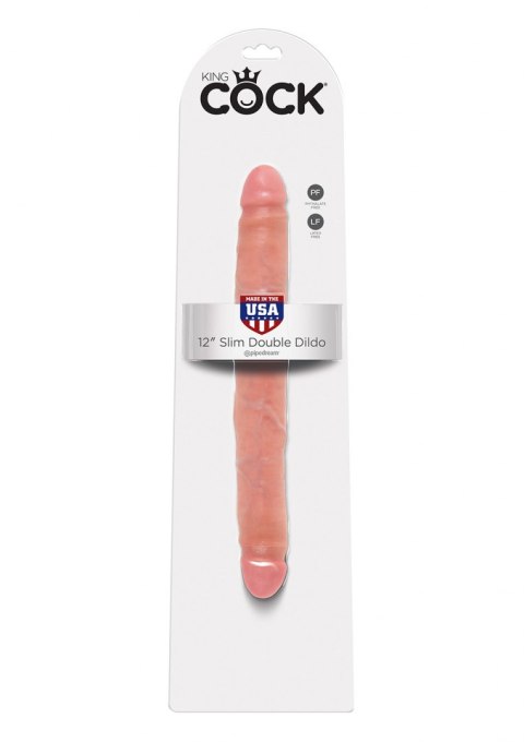 Cock 12 Inch Slim Double Light skin tone Pipedream