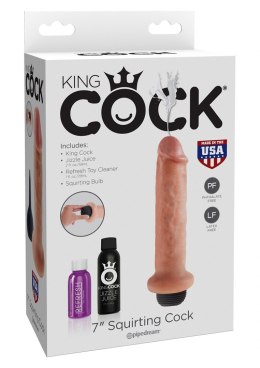 Squirting Cock 7 Inch Light skin tone Pipedream