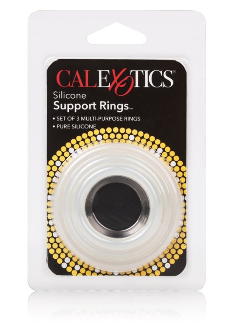 Silicone Support Rings Transparent Calexotics