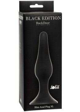 Plug-Slim Anal Plug XL Black Lola Toys