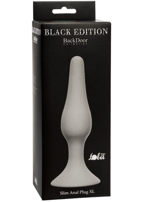 Plug-Slim Anal Plug XL Grey Lola Toys