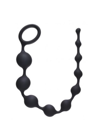 Koraliki Analne - Anal Beads Long Pleasure Chain Black Lola Toys