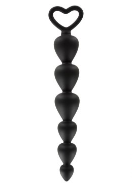 Koraliki Analne - Bottom Beads Black TOYJOY