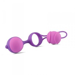 Kulki-Palline Vaginali Bi-Balls Double Purple Toyz4lovers