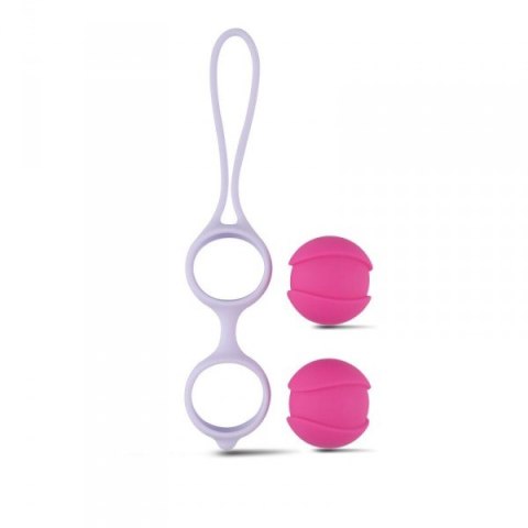 Kulki-Palline Vaginali Bi-Balls Double White Toyz4lovers