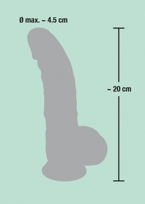 Medical Silicone Dildo 20 cm Medical Silicone