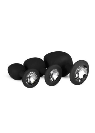 Plug-Diamond Plug Set-Black EasyToys